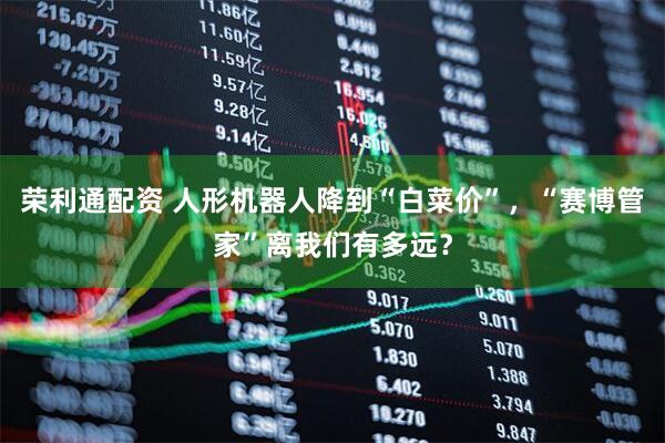 荣利通配资 人形机器人降到“白菜价”，“赛博管家”离我们有多远？